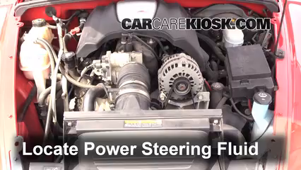 2004 Chevrolet SSR 5.3L V8 Power Steering Fluid Fix Leaks